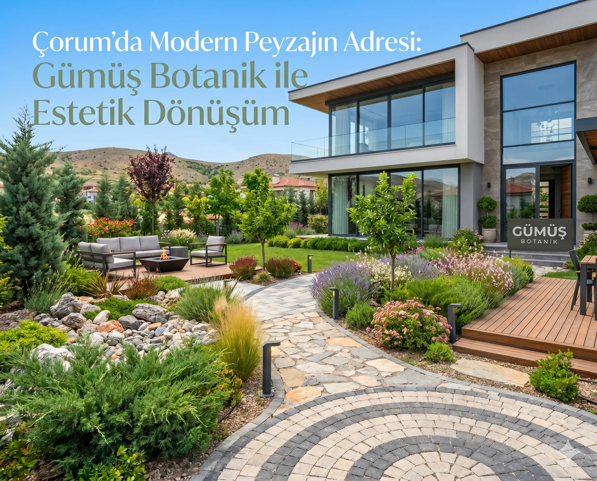 Çorum'da Peyzaj Tasarımında Trendler